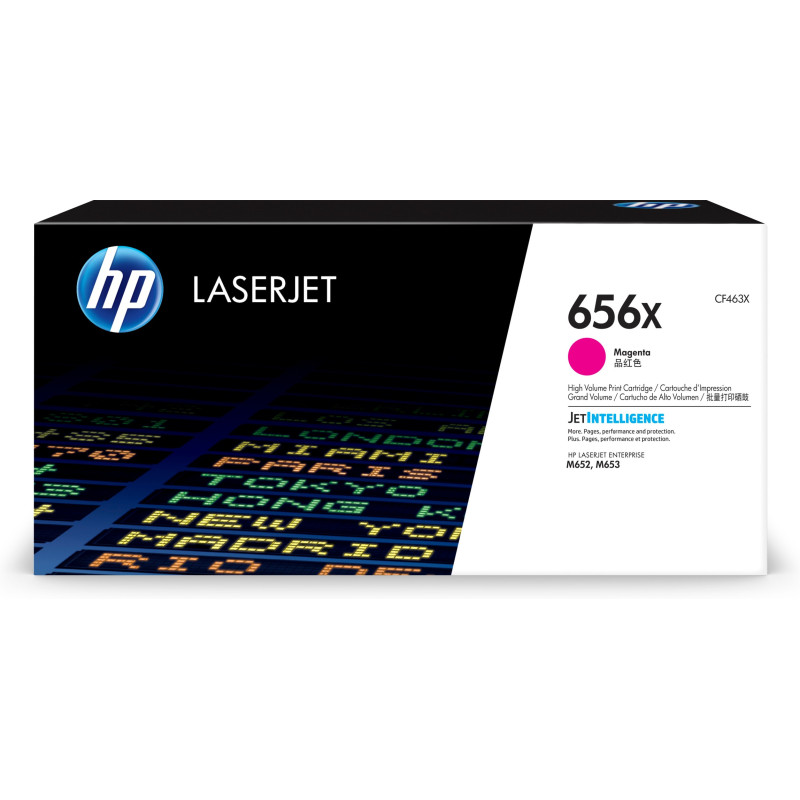 HP Cartuccia toner magenta originale ad alta capacità LaserJet 656X