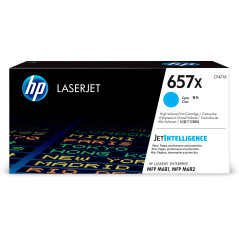 HP Cartuccia toner ciano originale ad alta capacità LaserJet 657X