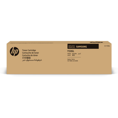 Samsung Cartuccia toner giallo originale HP CLT-Y506L ad alta capacità