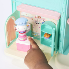 Gabby's Dollhouse , La cucina di gattino Dolcetto, mini playset stanze della casa, giochi per bambini dai 3 anni in su