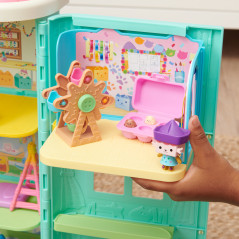 Gabby's Dollhouse , Stanza Baby Box Craft-a-riffic con il personaggio gatto Baby Scatola, accessori, mobili e scatole con