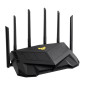 ASUS TUF Gaming AX6000 (TUF-AX6000) router wireless Gigabit Ethernet Dual-band (2.4 GHz/5 GHz) Nero