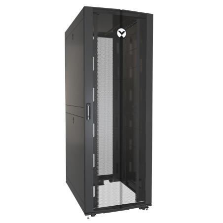 Vertiv VR3357 rack 48U Rack indipendenti Nero, Trasparente