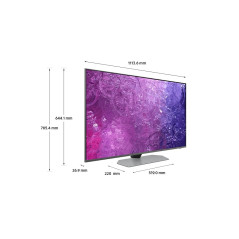 Samsung Series 9 TV QE50QN90CATXZT Neo QLED 4K, Smart TV 50" Processore Neural Quantum 4K, Dolby Atmos e OTS Lite, Carbon