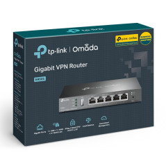 TP-Link Omada ER605 router cablato Gigabit Ethernet Nero