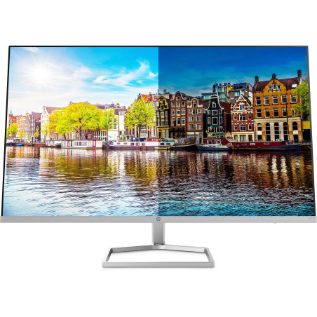 HP M27fq QHD Monitor LED display 68,6 cm (27") 2560 x 1440 Pixel Quad HD Argento, Nero