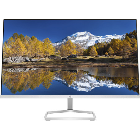 HP M27fq QHD Monitor LED display 68,6 cm (27") 2560 x 1440 Pixel Quad HD Argento, Nero