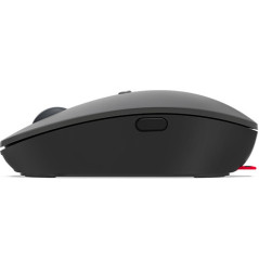 Lenovo Go Multi-Device mouse Ufficio Ambidestro RF senza fili + Bluetooth Ottico 2400 DPI