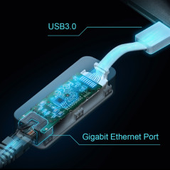 TP-Link UE300 scheda di rete e adattatore Ethernet 1000 Mbit s