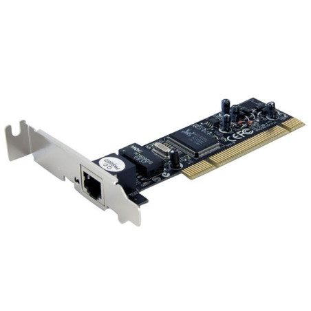 StarTech.com Scheda adattatore di rete Ethernet 10 100 Mbps PCI basso profilo a 1 porta