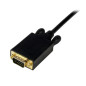 StarTech.com Cavo convertitore adattatore Mini DisplayPort a VGA da 3 m – mDP a VGA 1920x1200 - Nero