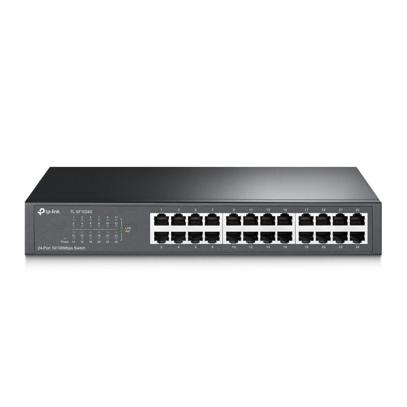 TP-Link TL-SF1024D switch di rete Non gestito Fast Ethernet (10/100) Grigio