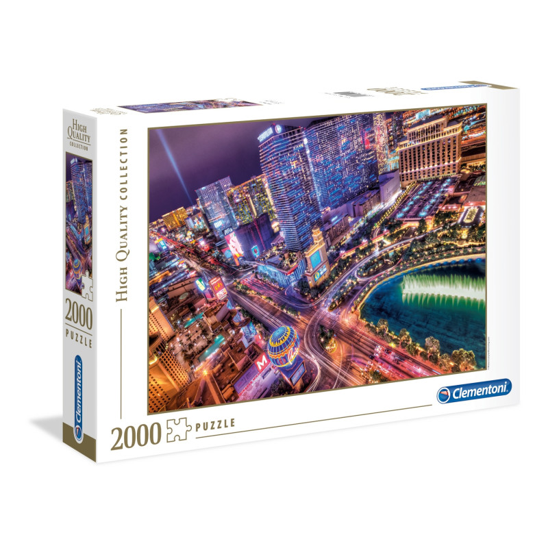 Clementoni Las Vegas Puzzle 2000 pz Città