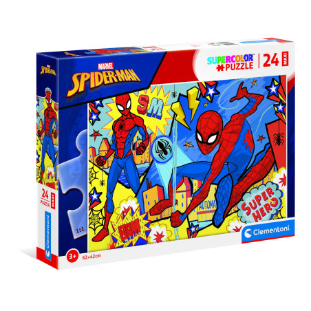 Clementoni Marvel Spiderman Puzzle 24 pz Fumetti