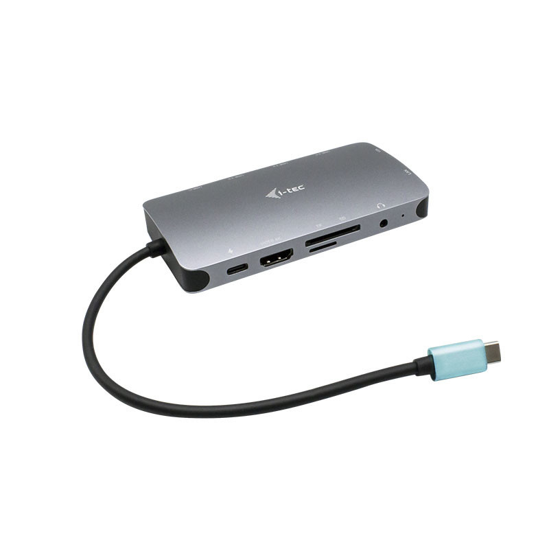 i-tec Metal USB-C Travel Nano Dock HDMI/VGA with LAN + Power Delivery 100 W