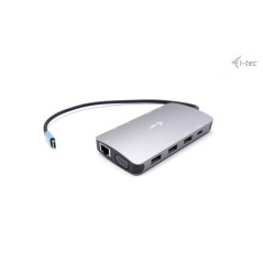 i-tec Metal USB-C Travel Nano Dock HDMI VGA with LAN + Power Delivery 100 W