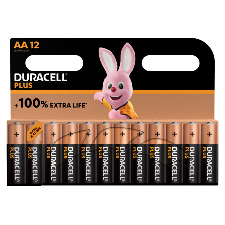 Duracell PLUS AA Batteria monouso Stilo AA Alcalino