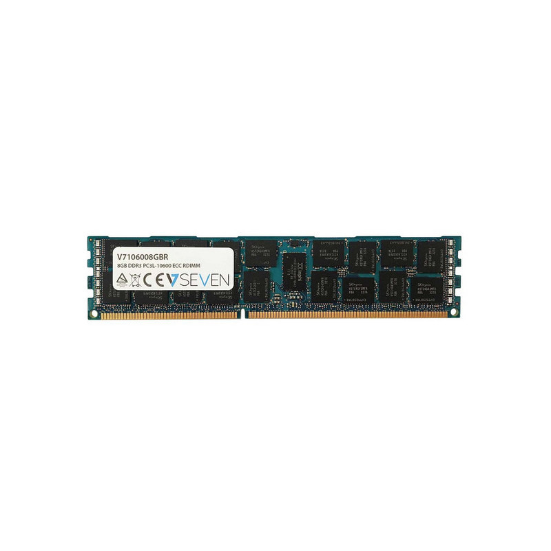 V7 8GB DDR3 PC3-10600 - 1333mhz SERVER ECC REG Server Módulo de memoria - V7106008GBR