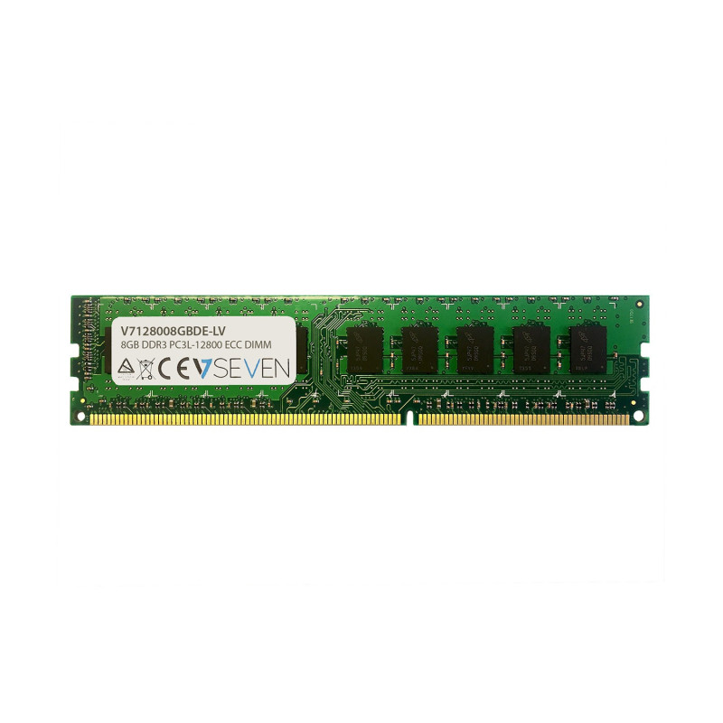 V7 8GB DDR3 PC3L-12800 - 1600MHz ECC DIMM Modulo di memoria - V7128008GBDE-LV