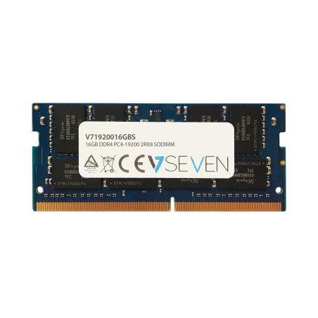 V7 16GB DDR4 PC4-19200 - 2400MHz SO-DIMM Modulo di memoria - V71920016GBS