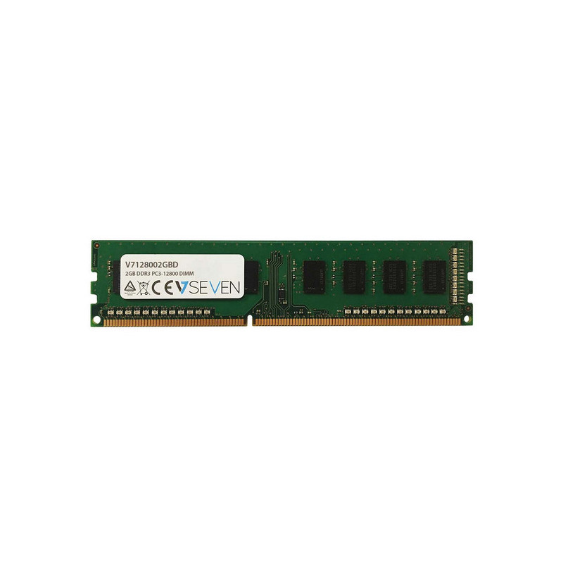 V7 2GB DDR3 PC3-12800 - 1600mhz DIMM Desktop Módulo de memoria - V7128002GBD