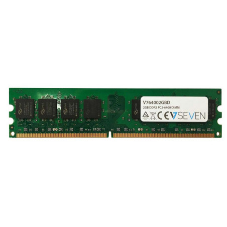 V7 V764002GBD memoria 2 GB 1 x 2 GB DDR2 800 MHz