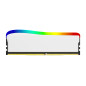 Kingston Technology FURY 8GB 3600MT/s DDR4 CL17 DIMM Beast bianco RGB SE