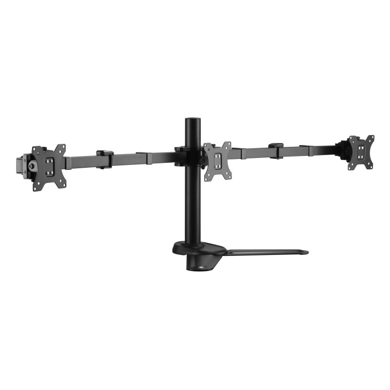 Equip 650125 supporto da tavolo per Tv a schermo piatto 68,6 cm (27") Scrivania Nero