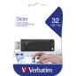 Verbatim Slider - Memoria USB da 32 GB - Nero