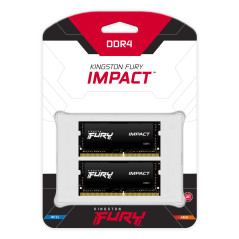 Kingston Technology FURY 64GB 3200MT s DDR4 CL20 SODIMM (Kit of 2) Impact