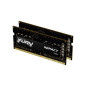 Kingston Technology FURY 32GB 3200MT/s DDR4 CL20 SODIMM (Kit of 2) Impact