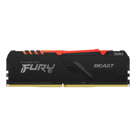 Kingston Technology FURY Beast RGB memoria 16 GB 1 x 16 GB DDR4 2666 MHz