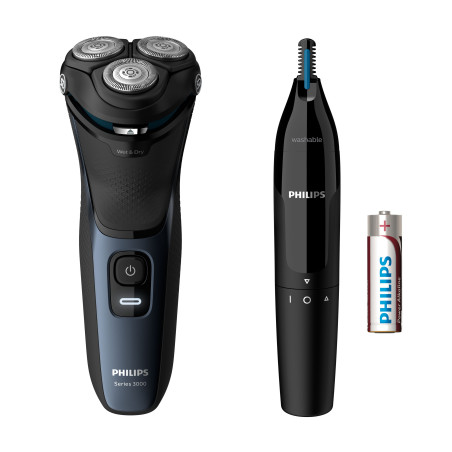 Philips 3000 series Shaver series 3000 S3134 57 Rasoio elettrico Wet & Dry, Serie 3000