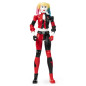 DC Comics , BATMAN, Personaggio Harley Quinn, in scala 30 cm con costume originale e dotato di 11 punti di articolazione, dai 3