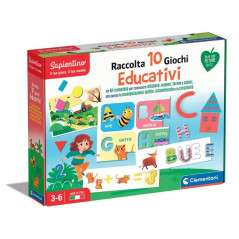 Clementoni RACCOLTA 10 GIOCHI EDUCATIVI