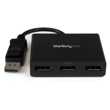 StarTech.com Hub MST DisplayPort a 3 Porte - Adattatore Multi-Monitor DP 1.2 - Sdoppiatore\Splitter Video DisplayPort 4K 30Hz o