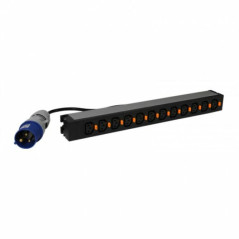 Middle Atlantic Products 646815 unità di distribuzione dell'energia (PDU) 12 presa(e) AC 1U Nero