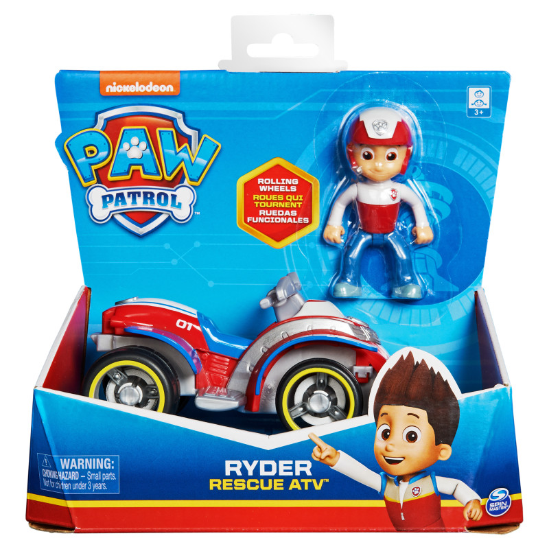 PAW Patrol Quad di salvataggio di Ryder Veicolo e personaggio di Ryder Giochi per bambini dai 3 anni in su