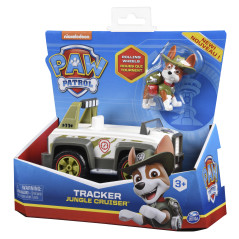 PAW Patrol | Veicolo Jungle Cruiser di Tracker | Veicolo e personaggio di Tracker | Giochi per bambini dai 3 anni in su