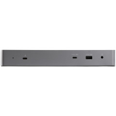 StarTech.com Dock Thunderbolt 3 compatibile con USB-C - Doppio monitor 4K 60Hz DisplayPort 1.4 o doppio display HDMI - Laptop