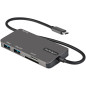 StarTech.com Adattatore multiporta USB C - Da USB-C a 4K HDMI, 100W Power Delivery Pass-through, slot SD/MicroSD, Hub USB 3.0 a