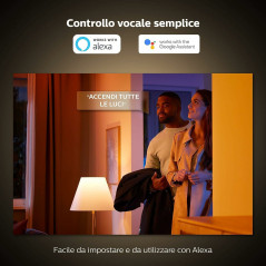 Philips Hue White Lampadina Smart E27 100 W