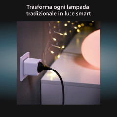 Philips Hue Smart Plug controllo tramite Bluetooth, compatibile con Alexa, Google Home e Apple HomeKit