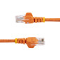 StarTech.com Cavo di Rete da 5m Arancio Cat5e Ethernet RJ45 Antigroviglio