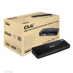 CLUB3D CSV-3103D The Club 3D Universal USB 3.1 Gen 1 UHD 4K Docking station