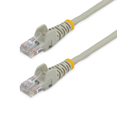 StarTech.com Cavo di Rete da 50cm Grigio Cat5e Ethernet RJ45 Antigroviglio