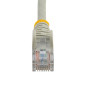 StarTech.com Cavo di Rete da 50cm Grigio Cat5e Ethernet RJ45 Antigroviglio