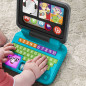 Fisher-Price Laugh & Learn Ridi e Impara Il Mio Primo Laptop, Edizione italiana, Giocattolo Elettronico con Contenuti Educativi