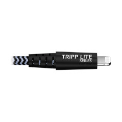 Tripp Lite M100-006-HD cavo Lightning 1,8 m Nero, Metallico