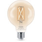 Philips LED Lampadina Smart Filament Dimmerabile Luce Bianca da Calda a Fredda Attacco E27 60W Globo